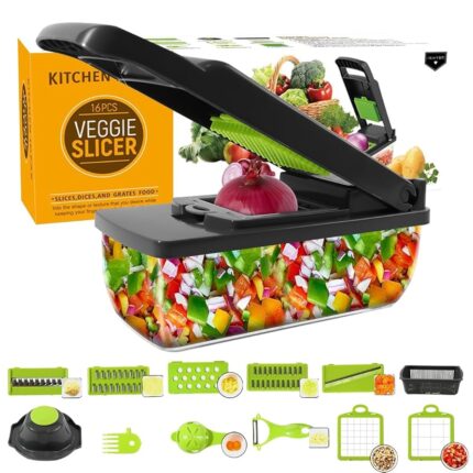 16PCS VEGGIES CUTTER/SLICER