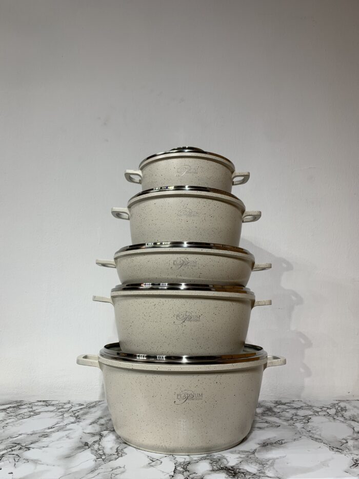 10pcs Platinum granite potset - Image 1