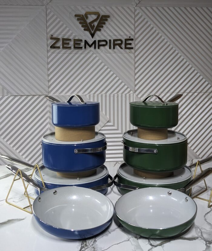 7PCS COLLI AMERICA CERAMIC POTSET - Image 3