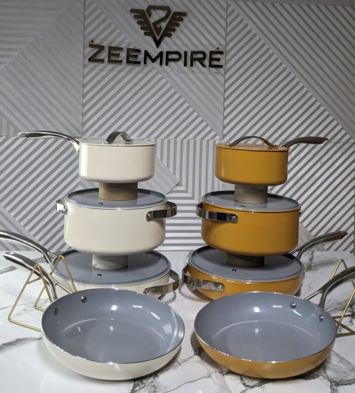 7PCS COLLI AMERICA CERAMIC POTSET - Image 4