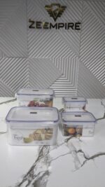 4PCS ACRYLIC FOOD CONTAINER SET - Image 2