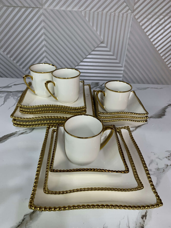 16pcs Ceramic Dinner plate - Image 1