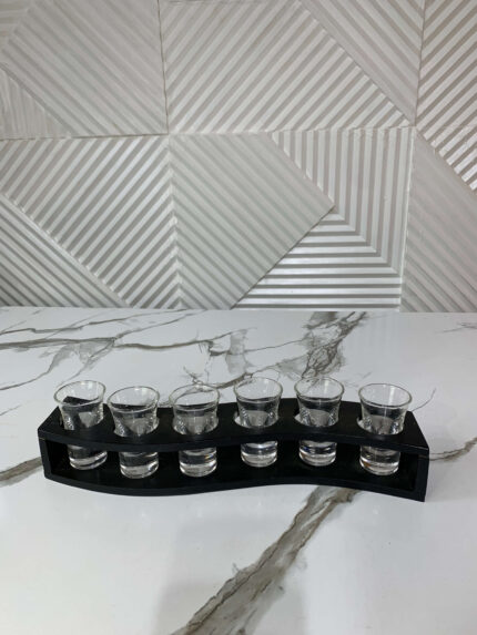 6pcs Shot and stand