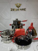 11PCS ZEIPLITER STAINLESS POT SET