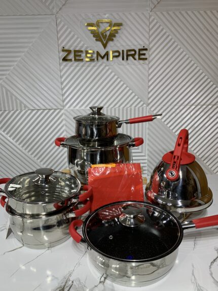 11PCS ZEIPLITER STAINLESS POT SET