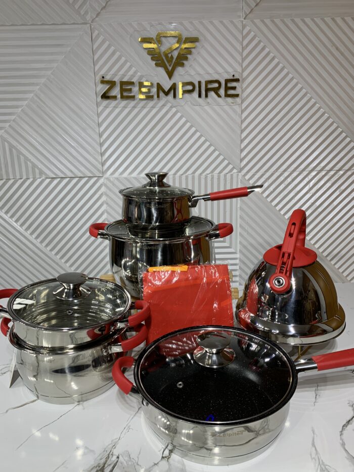 11PCS ZEIPLITER STAINLESS POT SET - Image 1