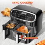 12L DOUBLE COMPARTMENT MINDA AIRFRYER - Image 3