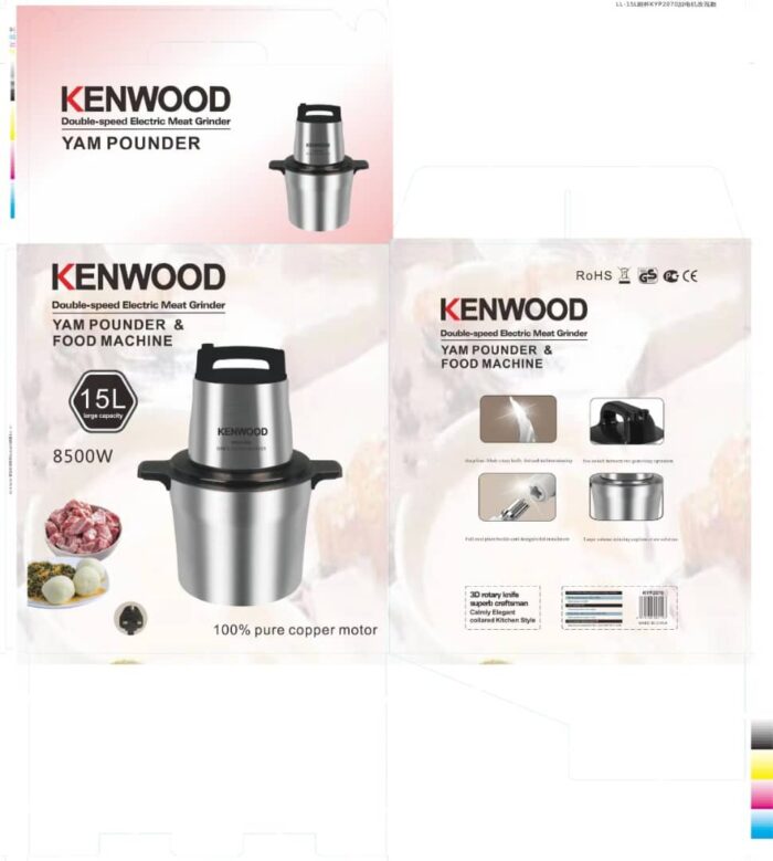 15L KENWOOD YAM POUNDER - Image 1