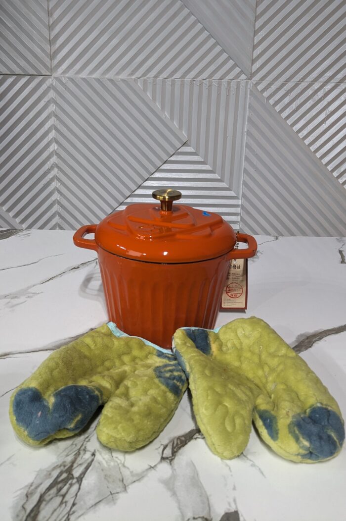 24CM DEEP FUZI ENAMEL - Image 3