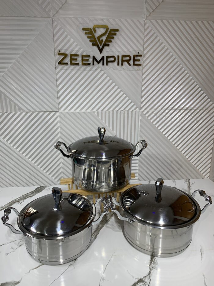 3PCS ELERANBE STAINLESS - Image 1