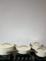 4PCS GERMAN UAKEEN CERAMIC POT SET - Image 3