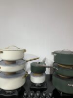 4PCS GERMAN UAKEEN CERAMIC POT SET