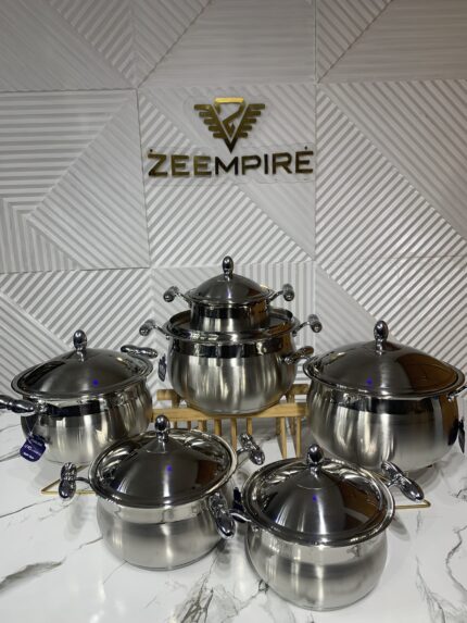 6PCS VICHELENA STAINLESS POTSET