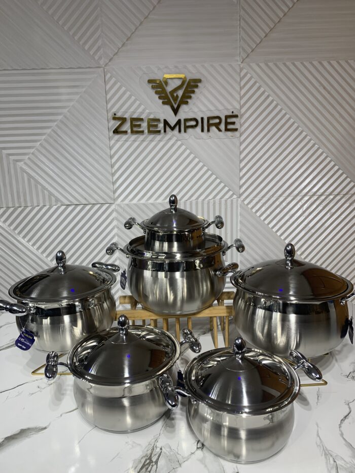 6PCS VICHELENA STAINLESS POTSET - Image 1