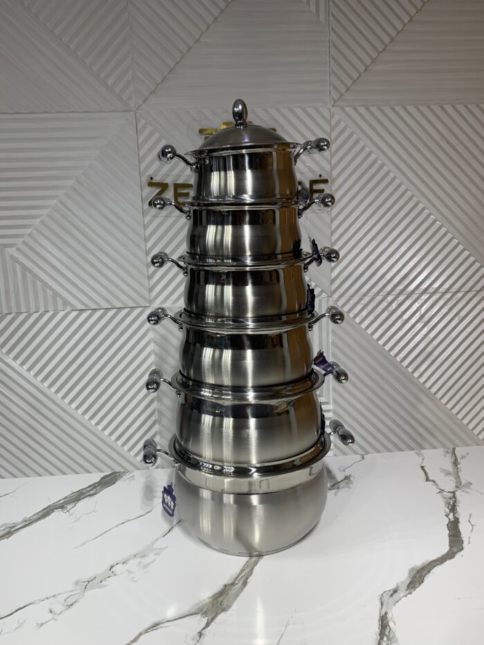 6PCS VICHELENA STAINLESS POTSET - Image 2