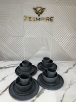16PCS STONEWARE DINNER SET - Image 2