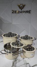 5PCS PURE COOK STAINLESS POTSET - Image 2