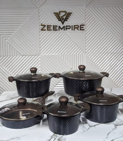 5PCS MOMCO GRANITE POT SET