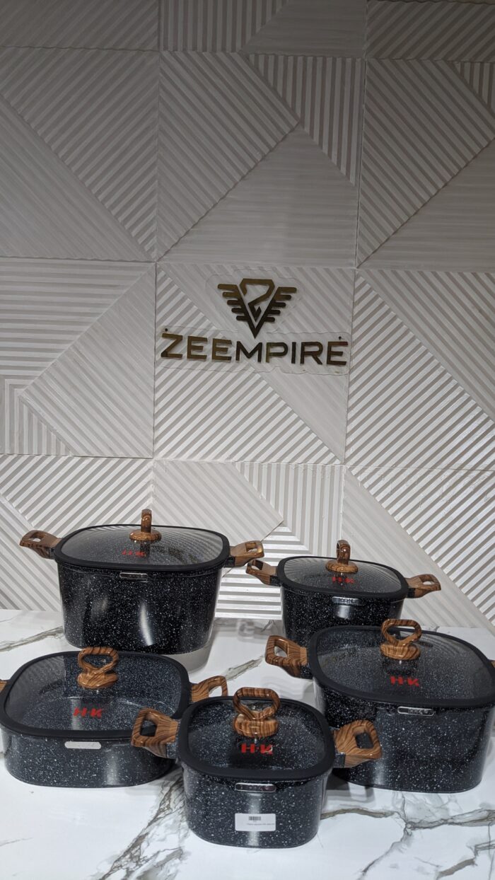 5PCS HK GRANITE POT SET - Image 1