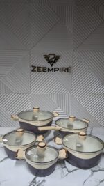 5PCS BOWEN GRANITE POTSET - Image 4