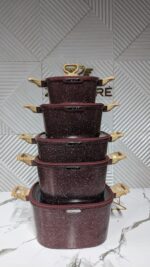 5PCS HK GRANITE POT SET - Image 2