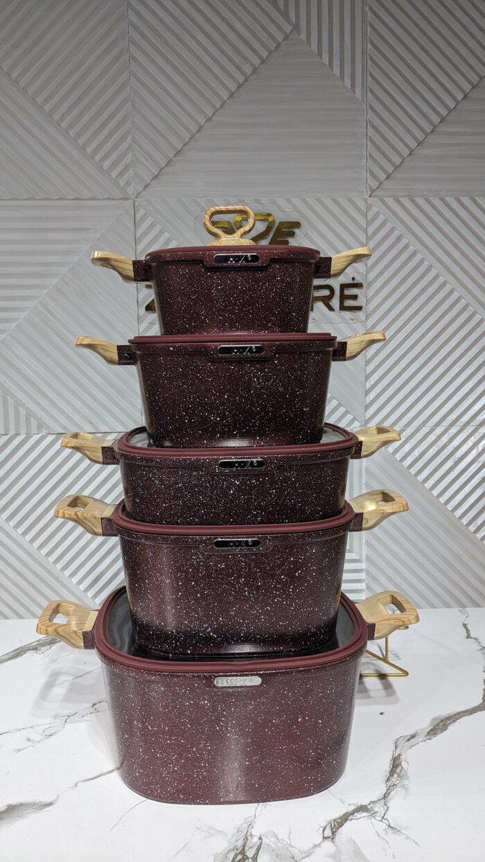 5PCS HK GRANITE POT SET - Image 2