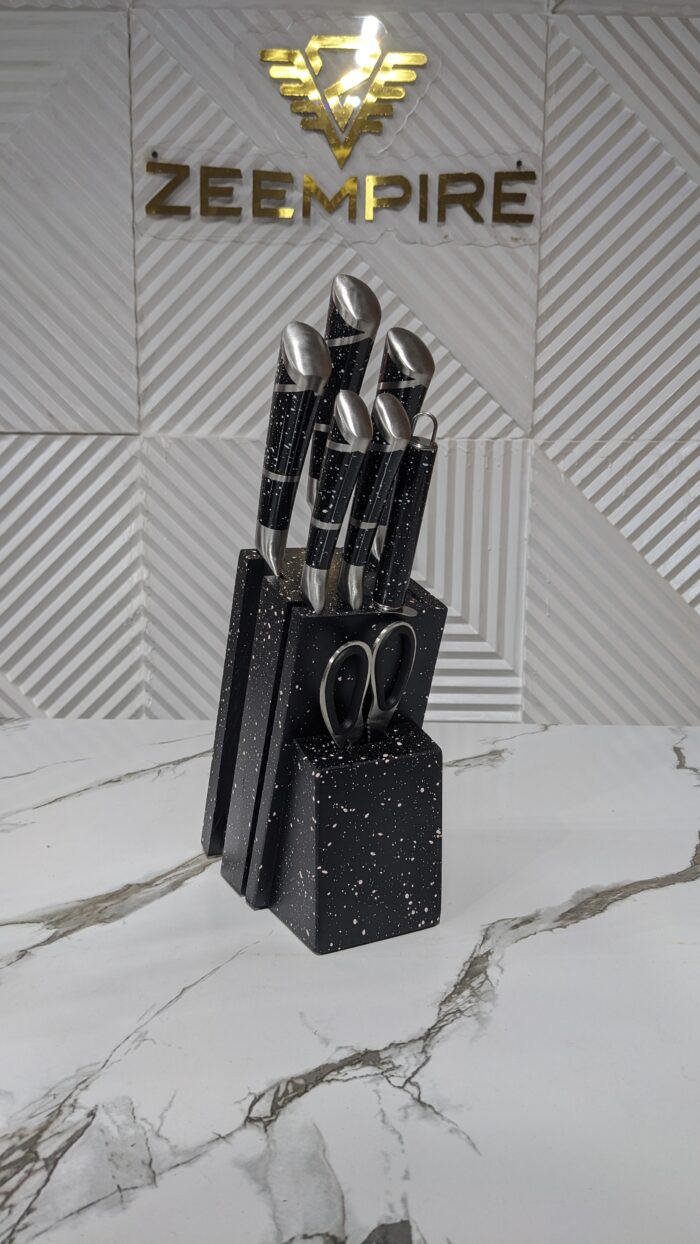 8PCS KITCHENWARE KNIFE SET - Image 1