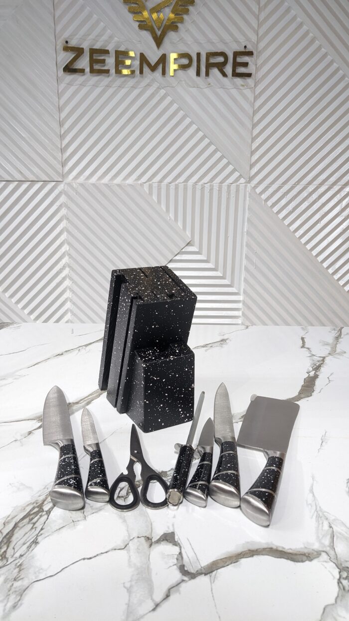 8PCS KITCHENWARE KNIFE SET - Image 2