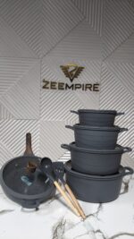 7PCS DONOR WAVE GRANITE POT SET - Image 2