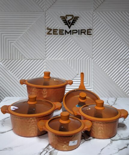 5PCS DONOR GORGEOUS GRANITE POT SET
