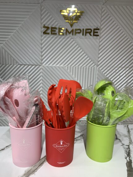 SMALL 12PCS SILICONE SPOON SET