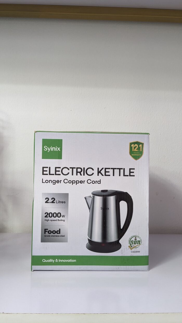 SYNIX 2.2 LITRES KETTLE - Image 1