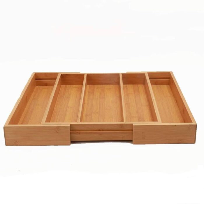 WOODEN CUTLERY ORGANISER - Image 2