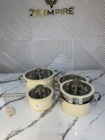 5PCS PURE COOK STAINLESS POT SET - Image 2