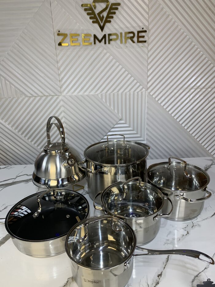6PCS ZEPTER STAINLESS STEEL POT SET - Image 3