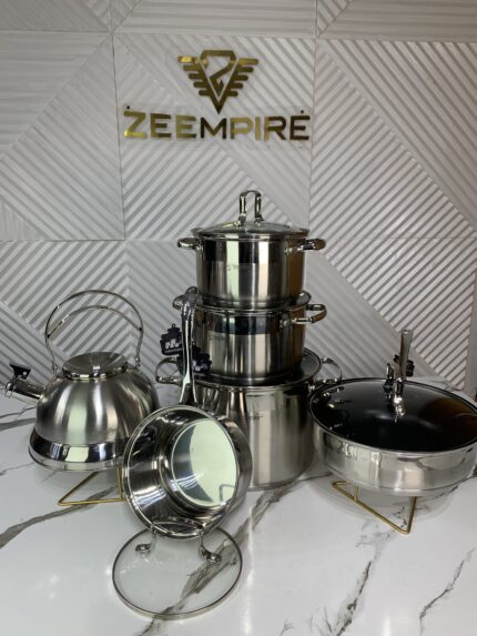 6PCS ZEPTER STAINLESS STEEL POT SET