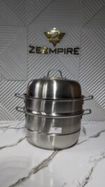 28CM AND 32CM STAINLESS STEAMER - Image 2
