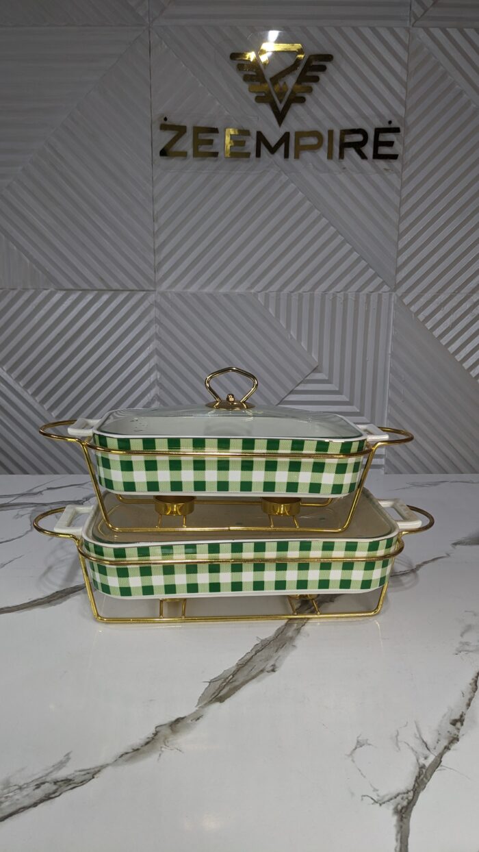 2IN1 GREEN SERVING DISH - Image 3