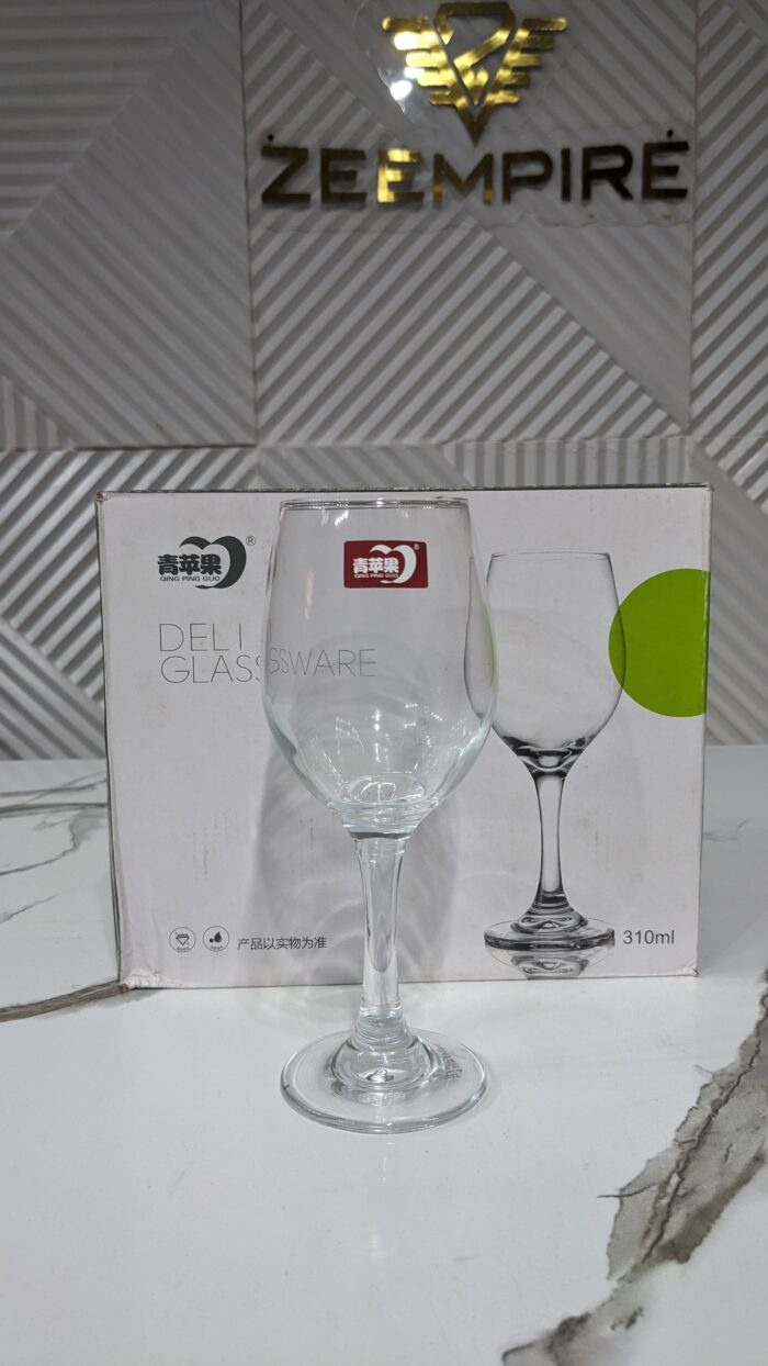 6PCS 310ML WINE GLASSWARE - Image 1