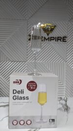 6PCS 250ML CHAMPAIGNE GLASSWARE - Image 2