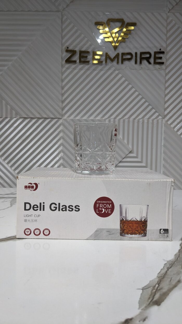 340ML 6PCS GLASSWARE - Image 2