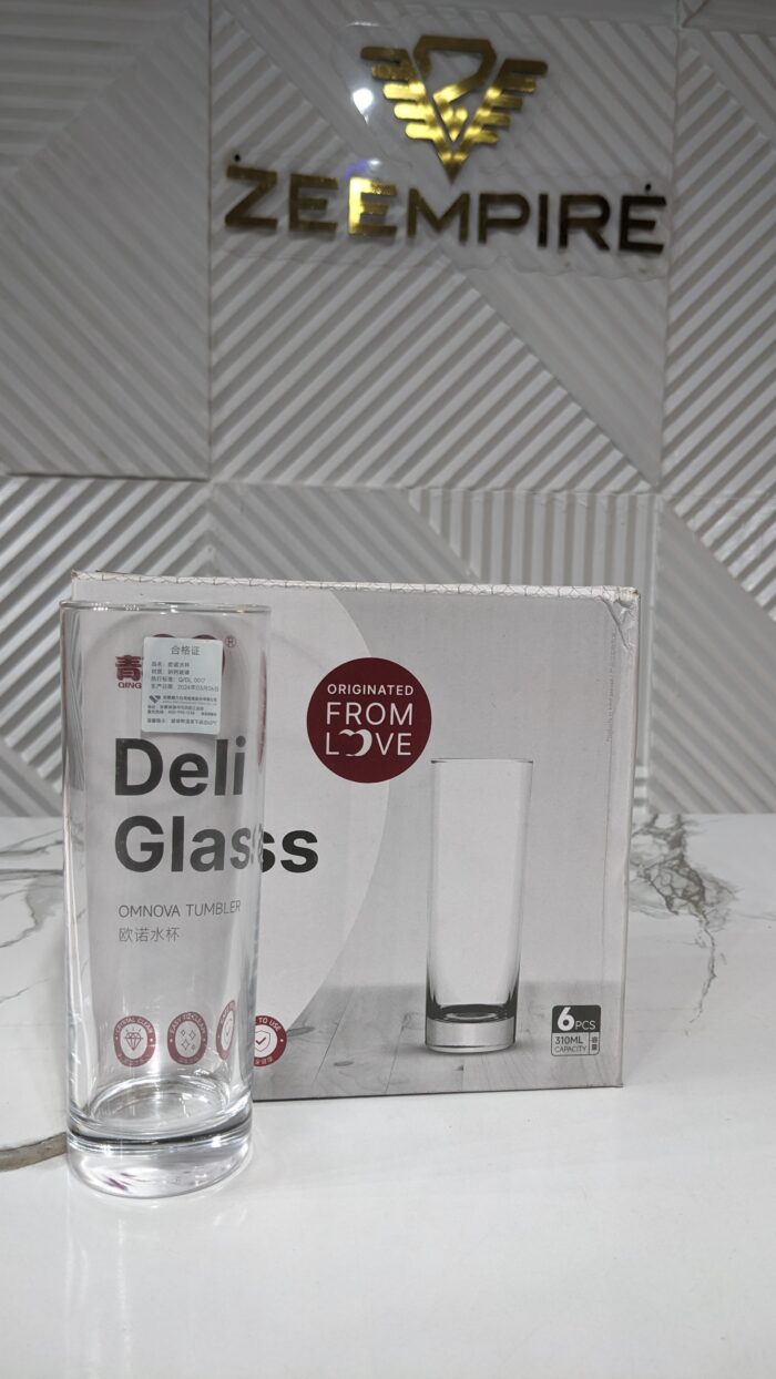 310ML 6PCS WATER GLASSWARE - Image 1