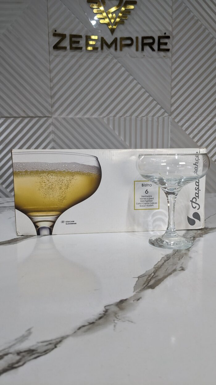 6PCS MARTINI GLASSWARE - Image 1