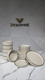 18PCS STONEWARE DINNERSET