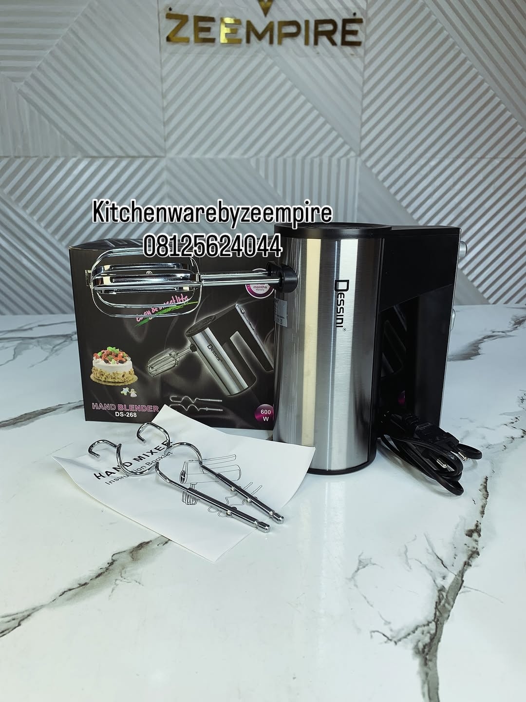 1463781816 DESSINI HAND BLENDER - Image 1